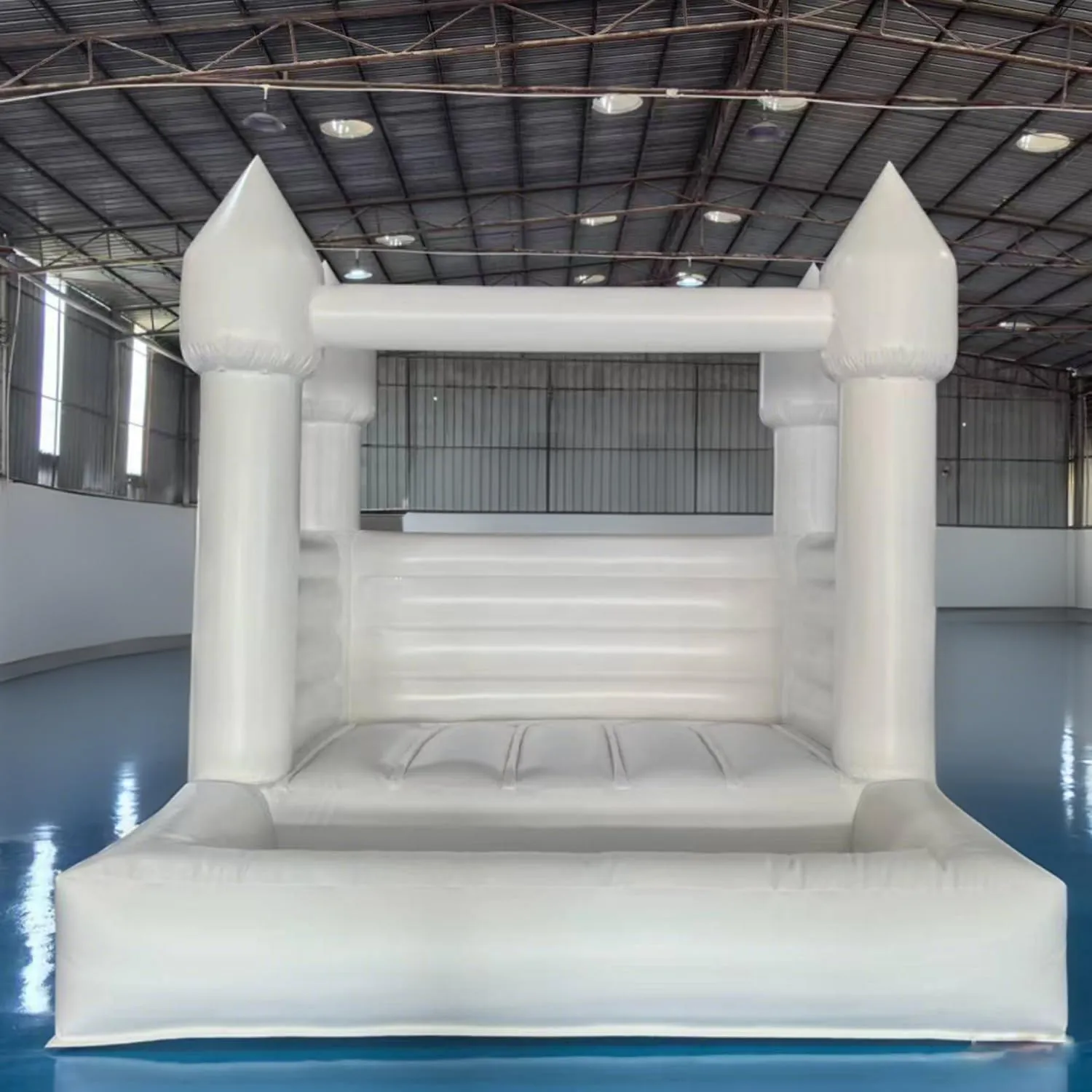 10FT Large PVC Inflatable Bounce House with a Fun-Filled Ball Pit, an Ideal Bounce Castle for Kids, Comes with a Powerful Blower, Perfect for Wedding Party Entertainment