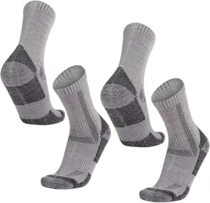 2 Pairs Perfect Blend Anti-Blister Hiking Socks.