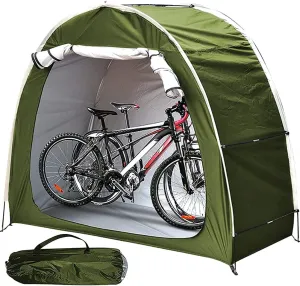 2021 New Bike Tent, Durable Weatherproof Bicycle Cover, Bicycle Storage Protective Cover Tent for Garden/Outdoor/Home Shelter, Beautiful and Durable?Green