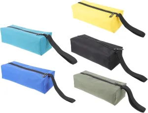 5pcs Bag Storage Bags Electrician Organizer Waterproof Zipper Pouches Tools Small Tool Case Zipper Utility Tool Bag Tool Pouch 600d Oxford Cloth