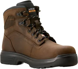 Ariat Men's Turbo 6" CSA Waterproof Carbon Toe Work Boot
