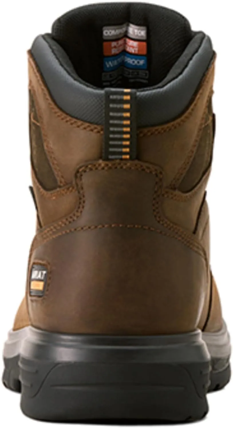 Ariat Men's Turbo 6" CSA Waterproof Carbon Toe Work Boot
