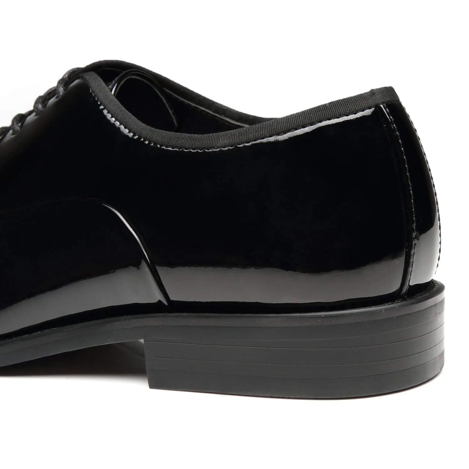 Best-sellers Shoes Business for Men Leather Shoes Patent Oxford Lace Superior-grade Faranzi Toe Wedding Cap Shoes up Tuxedo Formal