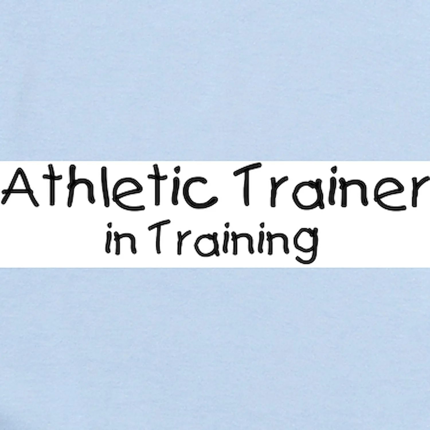 CafePress Athletic Trainer in Training Infant Bodysuit Cute Infant Bodysuit Baby Romper