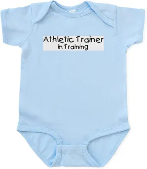 CafePress Athletic Trainer in Training Infant Bodysuit Cute Infant Bodysuit Baby Romper