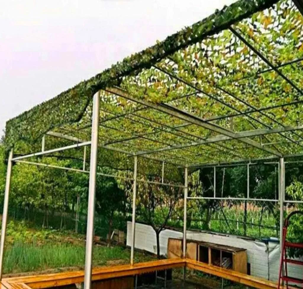 Camo Netting Woodland Oxford Fabric Sunscreen Nets Camping Military Hunting Shooting Camouflage Net Theme Party Decorations Car Sunshading Cover