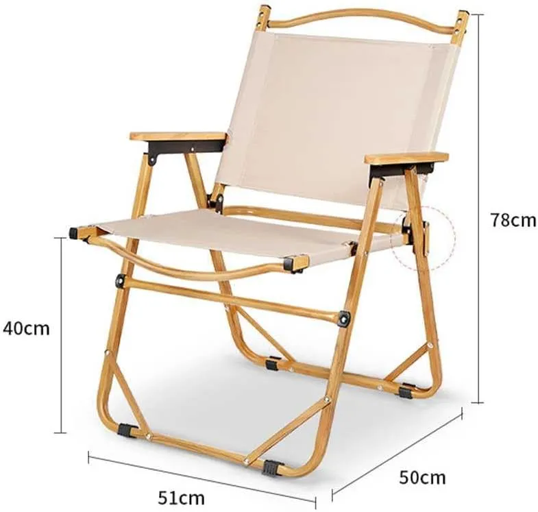 Camping Chair, Outdoor Portable Lawn Folding Chairs, Ultra-Compact and Lightweight Folding Chair for Adults
