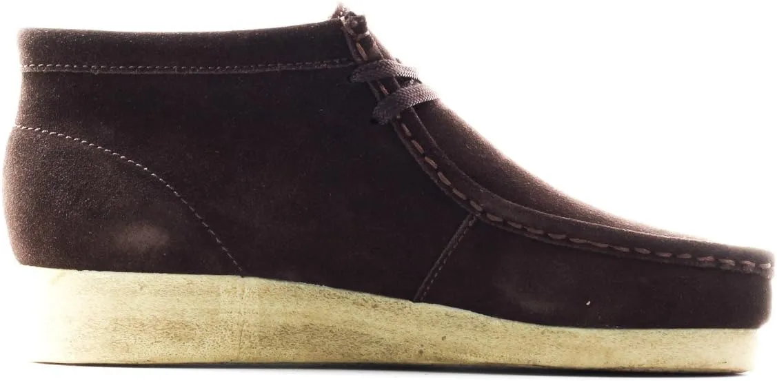 Clarks Padmore Black Suede