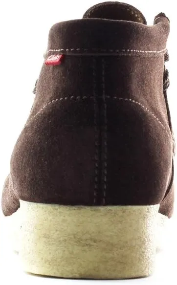 Clarks Padmore Black Suede