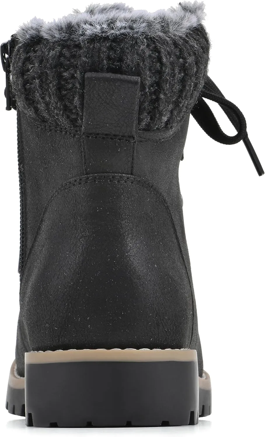CLIFFS BY WHITE MOUNTAIN Women's Shoes Prized Lugged Lace-Up Ankle Bootie