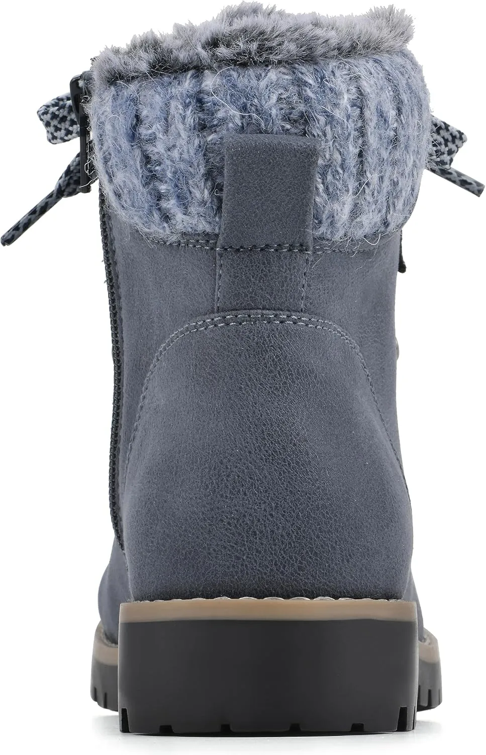 CLIFFS BY WHITE MOUNTAIN Women's Shoes Prized Lugged Lace-Up Ankle Bootie