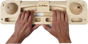 Climbing Hangboard - Hangboard Rock Climbing，Wooden Climbing Board Trainer for Strengthen Fingers and Grip，Climbing Fingerboard with Installation Kit