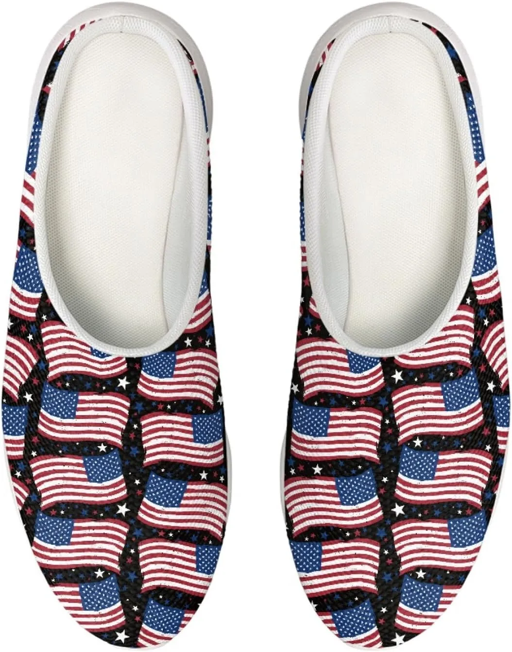 CLOHOMIN Casual Women's Mules Clogs Shoes Lightweight and Breathable Sneakers for Summer Slip-on Home Shoe