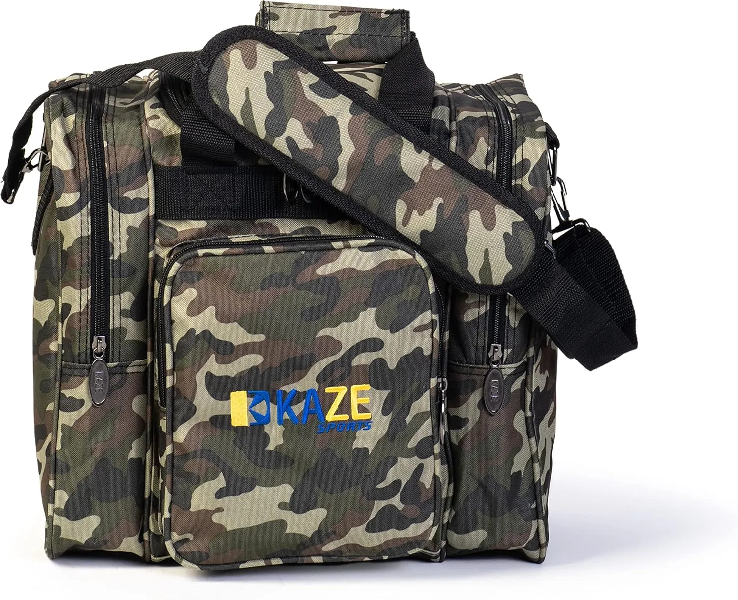 Deluxe Bowling Bag for Single Ball - Tote Bag with Two Side Pockets