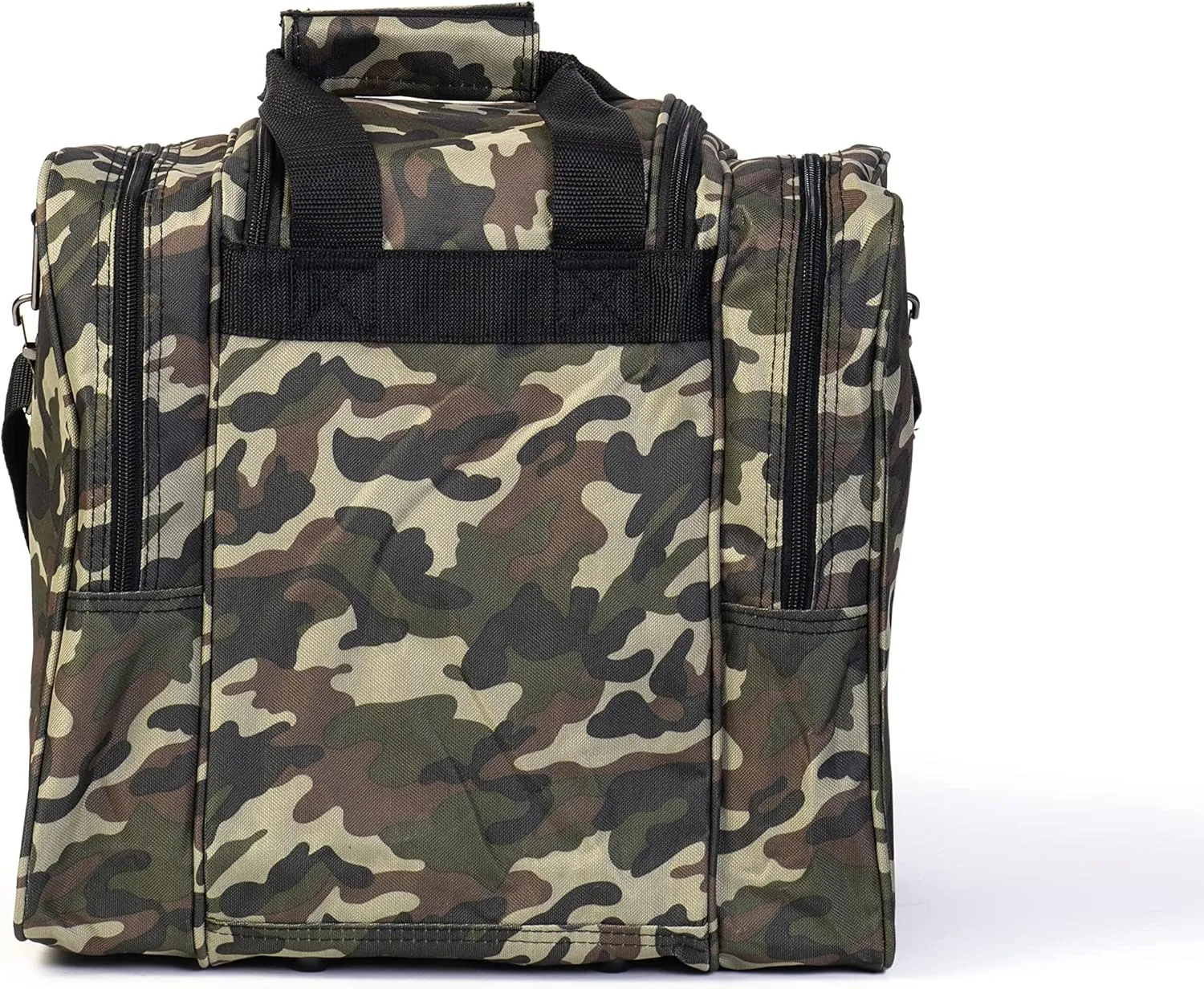 Deluxe Bowling Bag for Single Ball - Tote Bag with Two Side Pockets