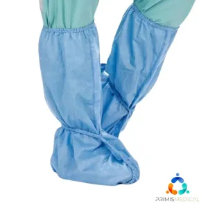 Deprige Med Boot Covers Non-Skid Blue Extra Large Fluid Resistant 150CS