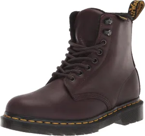 Dr. Martens Unisex 1460 Pascal Fashion Boot, Dark Brown Valor WP, 14 US Women