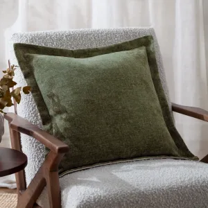 Dune Chenille Cushion Moss