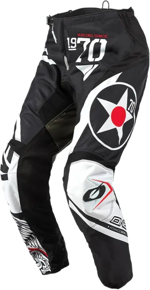 Element Pants Warhawk, Black/White/Green, 30