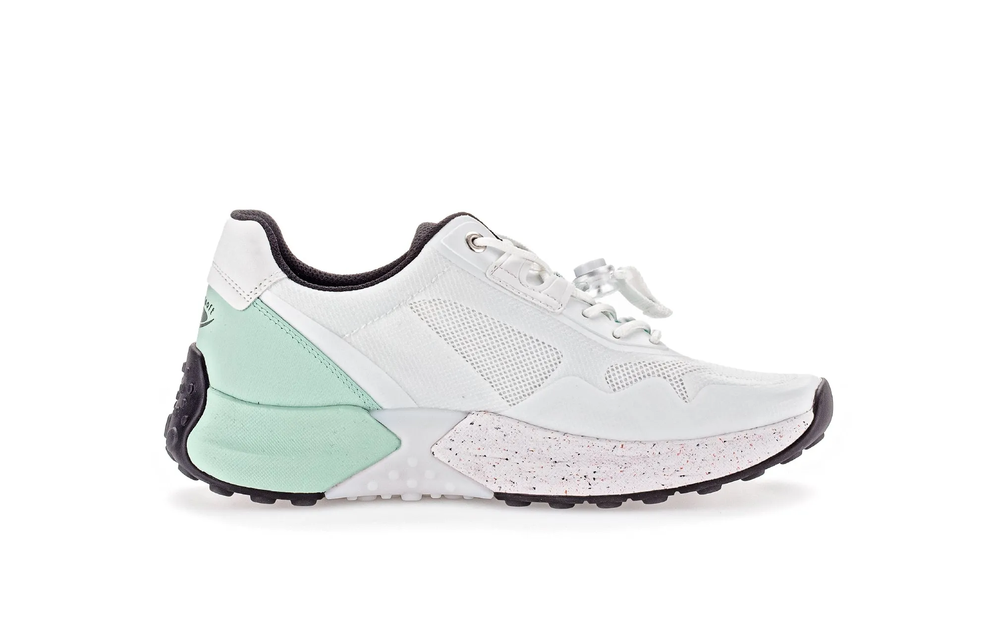 GABOR - 26.995.20 LACED WALKING SHOE - WHITE/MINT