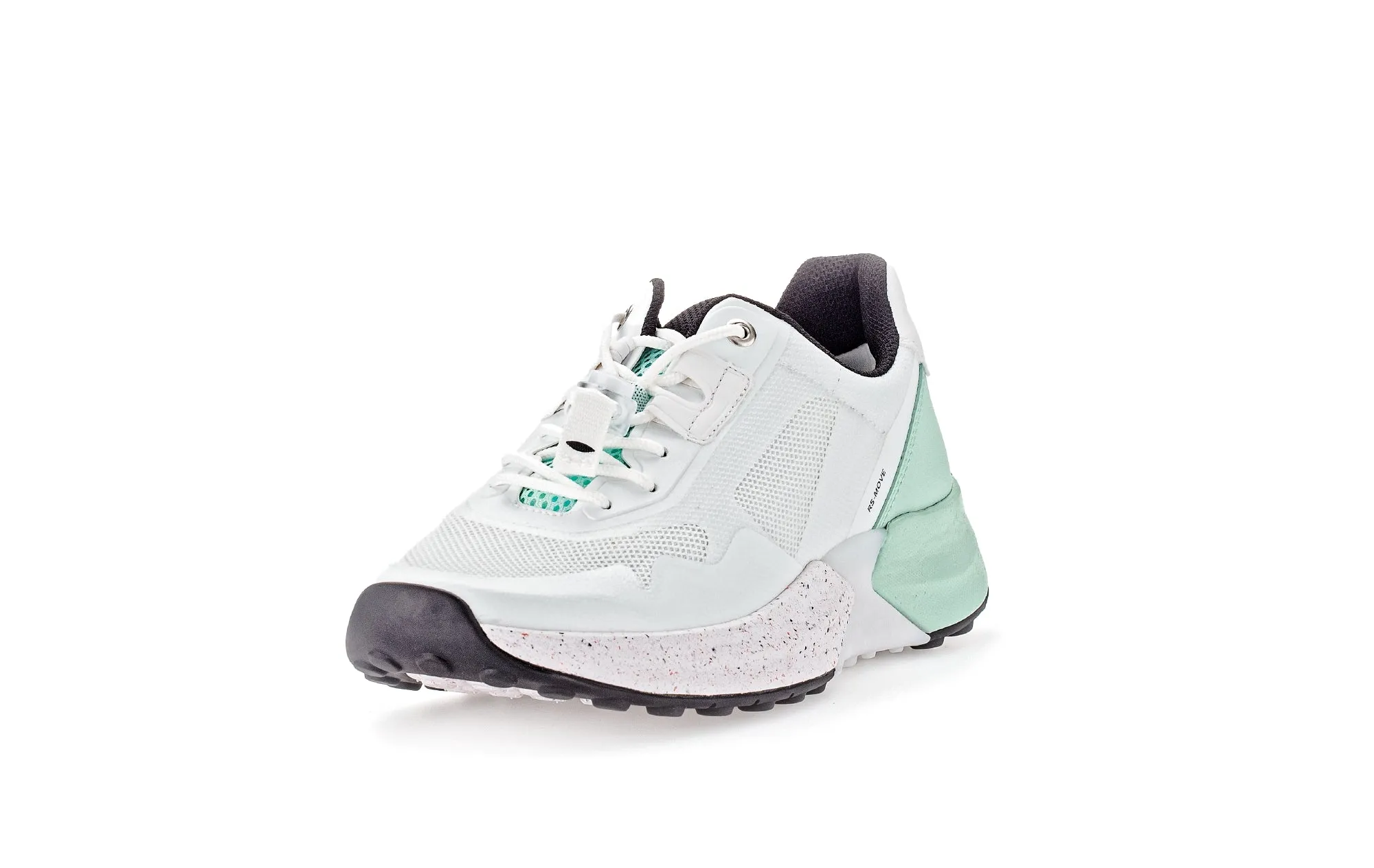 GABOR - 26.995.20 LACED WALKING SHOE - WHITE/MINT