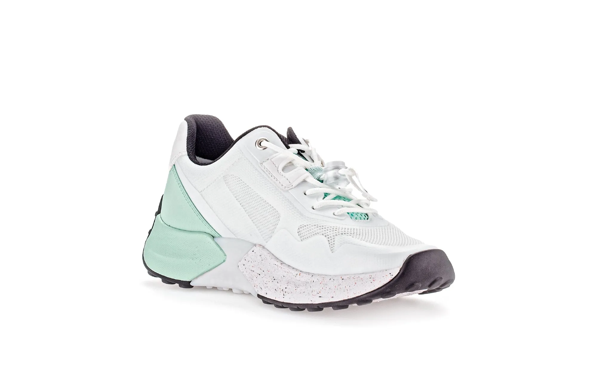 GABOR - 26.995.20 LACED WALKING SHOE - WHITE/MINT