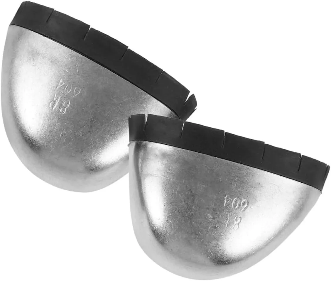 Gatuida 2 Pairs Toe Caps Inserts for Work Shoes Iron Toe Guard for Women's Safety