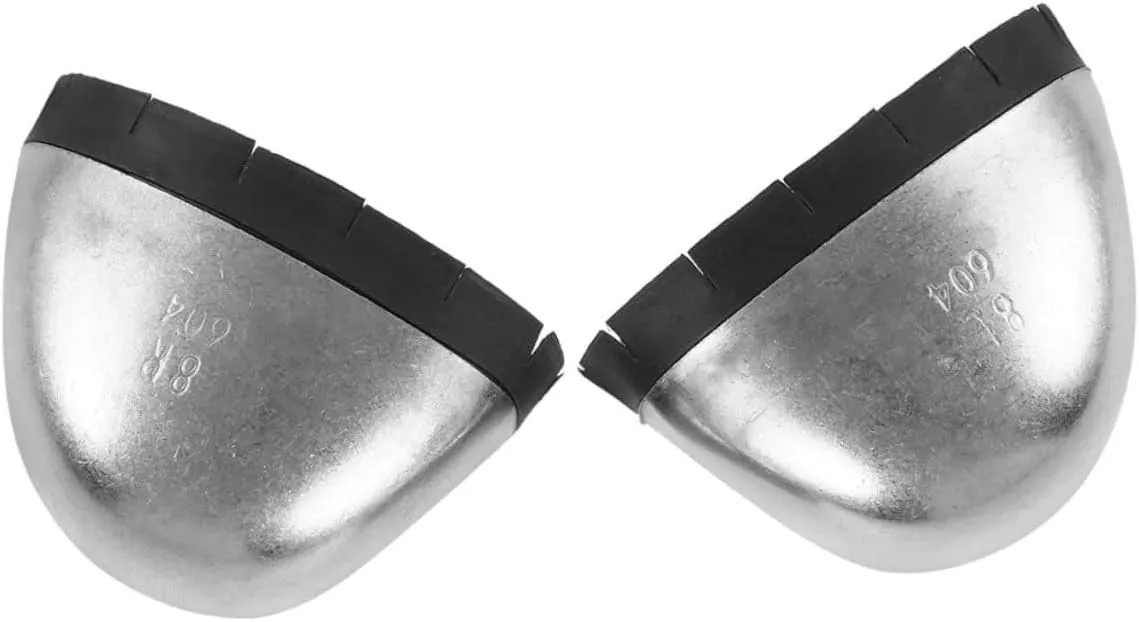 Gatuida 2 Pairs Toe Caps Inserts for Work Shoes Iron Toe Guard for Women's Safety