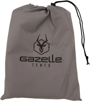 Gazelle Tents™ Tandem Gazebo Footprint, Waterproof Ground Tarp, 6 Tack-Down Stakes, GA118