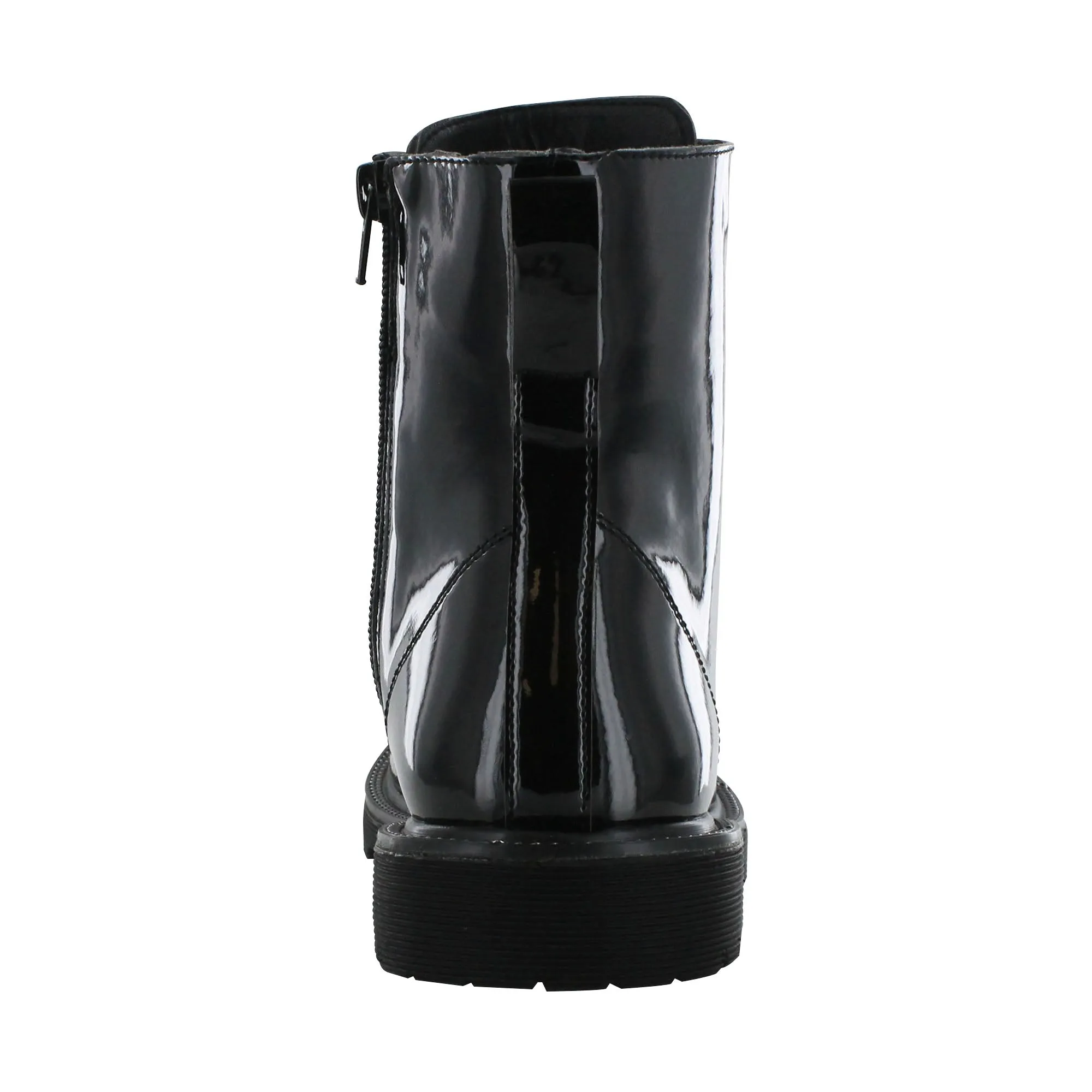 Gotta Flurt Women's Luna Black Combat Boot