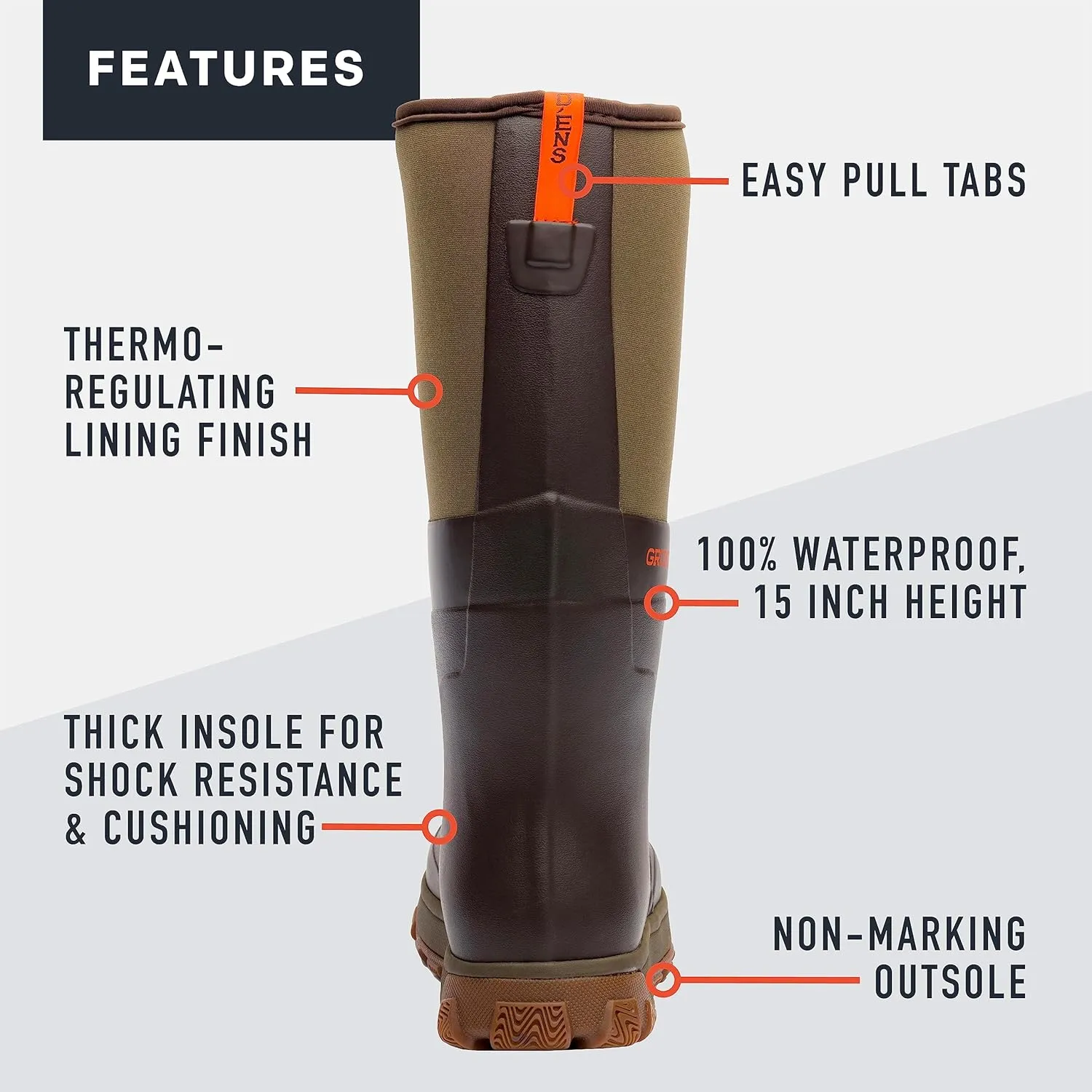 Grundens Men's Deviation Tall Boot