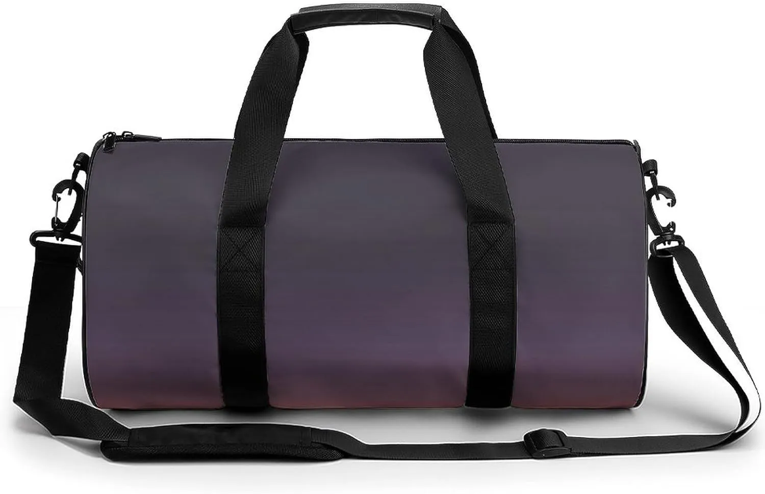 Gym Bag 17in for Men Women, Waterproof Foldable Sports Organizer, Durable Workout Travel Duffle Bag, Twilight Horizon Gradient-1356
