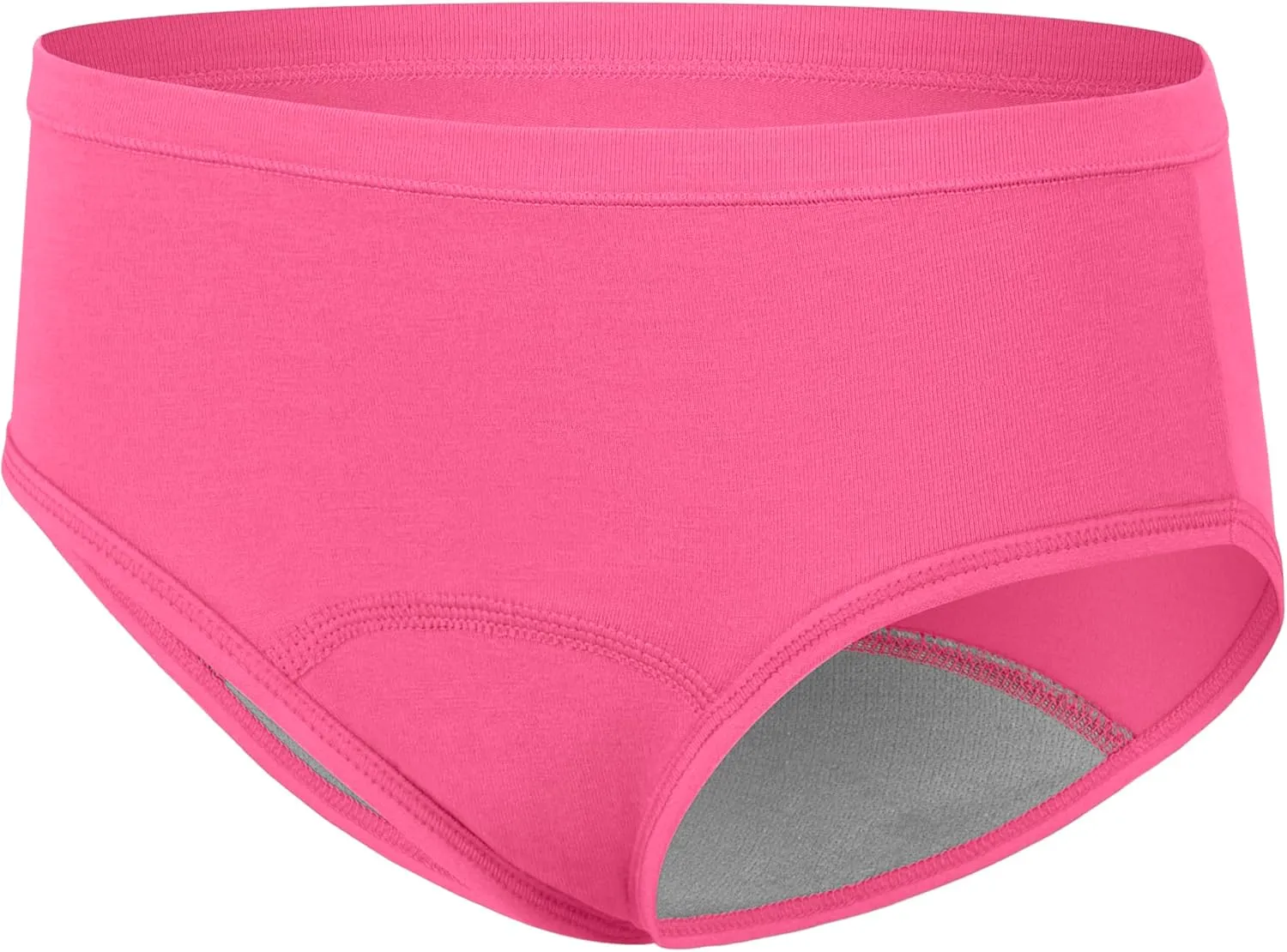 Hanes Girls Trainer Underwear for Toddlers, Washable Potty-Training Brief Panties, 6-Pack