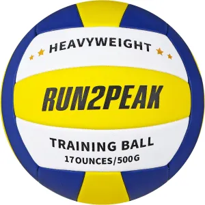 Heavy Weight Volleyball Setter Training Ball Official Size 5 Volleyballs PU Practice Volley Balls for Indoor Rebounder Equipment Setters Weighted Volleyball Setting Trainer