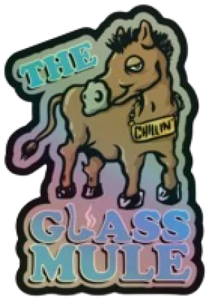 Holographic Main Logo Sticker (3.43" x 5")
