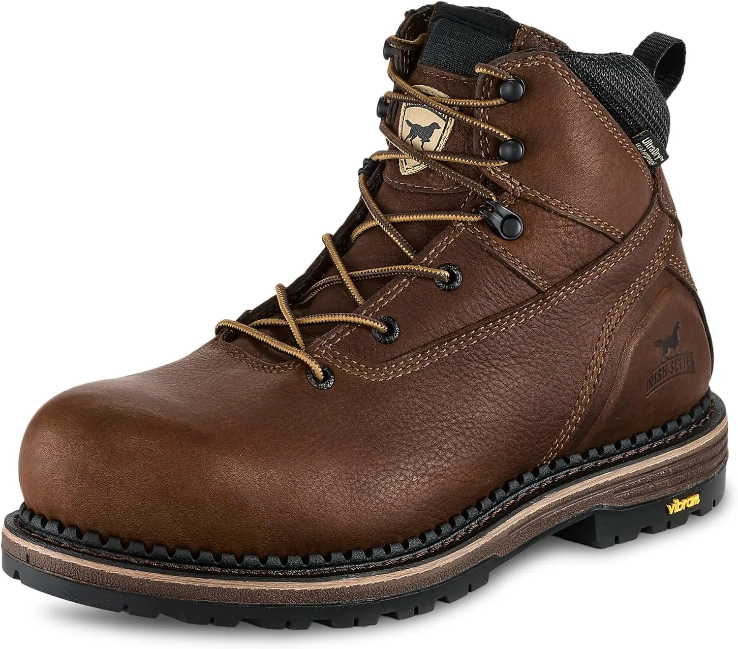 Irish Setter, Edgerton, Men's, 6", Waterproof, Non-Metallic Safety Toe, Work Boot