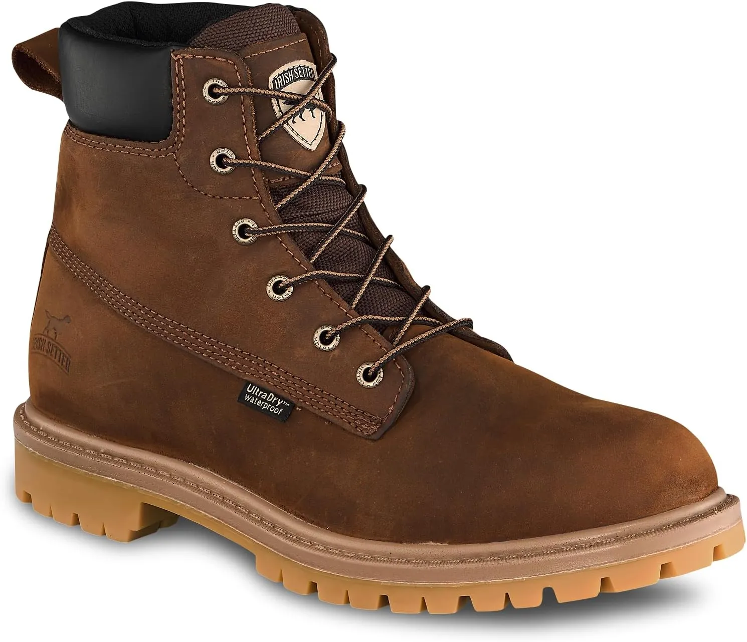 Irish Setter, Hopkins, Men's, 6", Waterproof, Aluminum Safety Toe, Work Boot