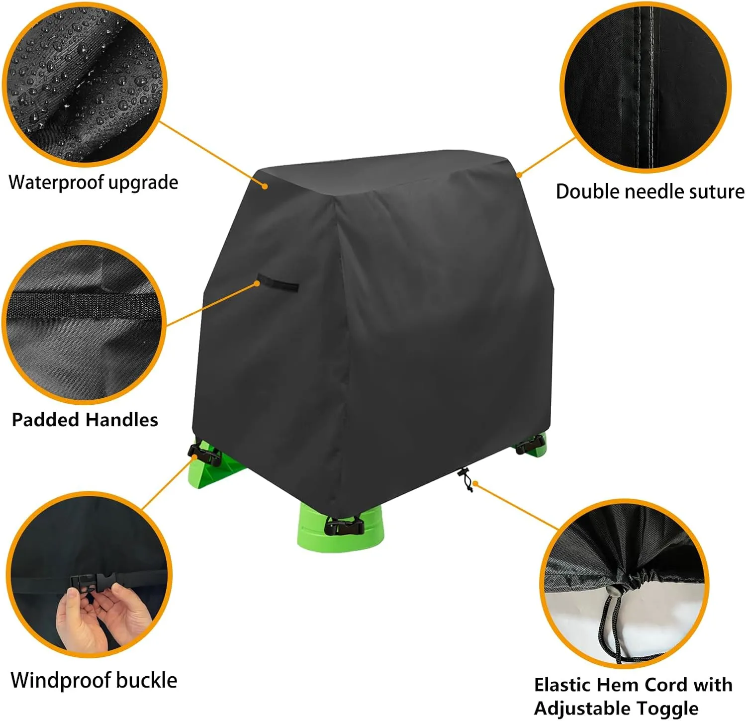 Kids Water Table Cover Fit Rain Showers Splash Pond Water Table,Waterproof Dust Proof Anti-UV Outdoor Toys Cover-Cover only
