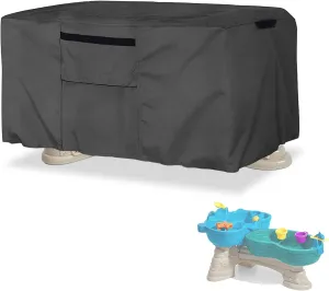 Kids Water Table Cover Fit Splash Seaway Water Table,Large Water Table cover Waterproof Dust Proof Anti-UV Outdoor Toys Cover