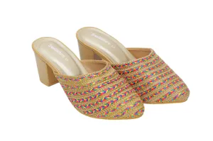 LADIES CUT OUT MULE  410109