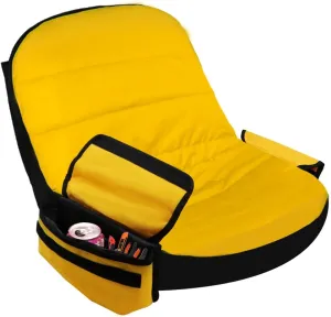 Lawn Mower Seat Cover for John Deere,Tractor Seat Cover for Cub Cadet,Riding Mower Seat Cushion with Pouch Compatible with Kubota (Medium)