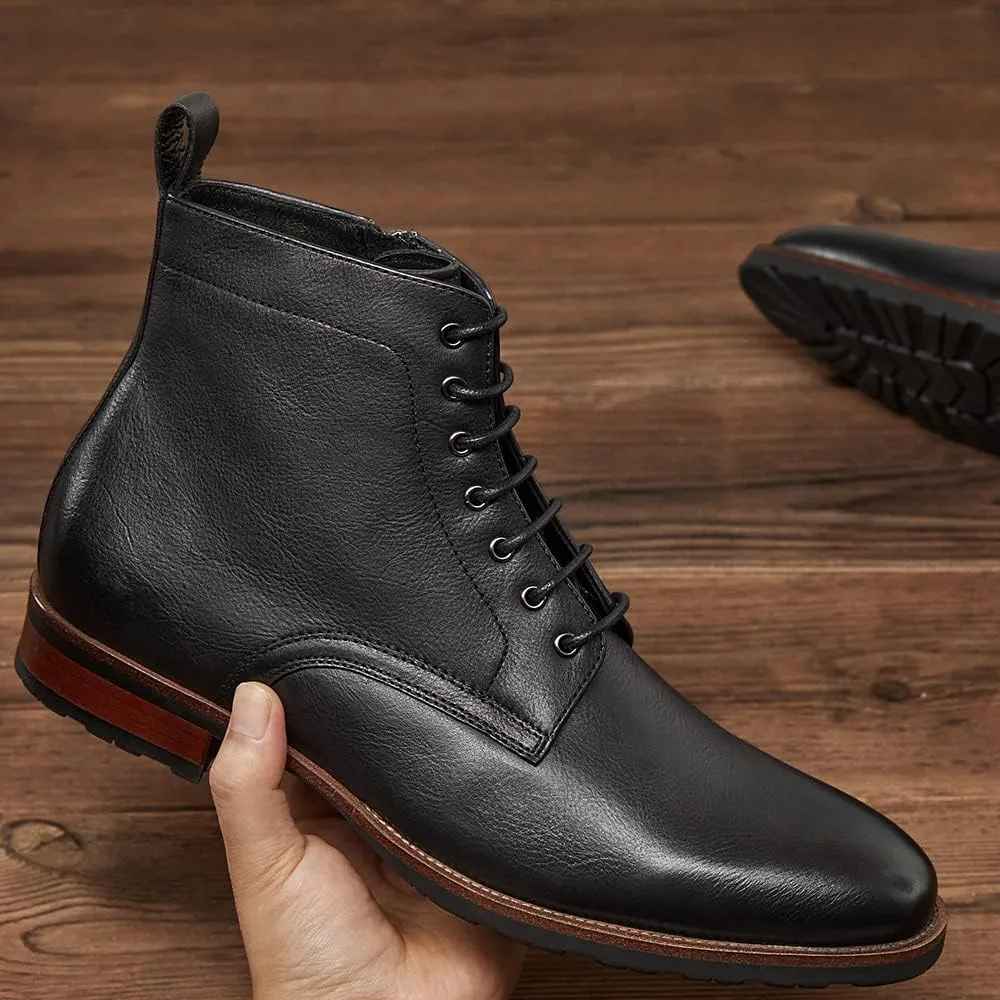 Mens Chukka Dress Boots Oxford Boots for Men
