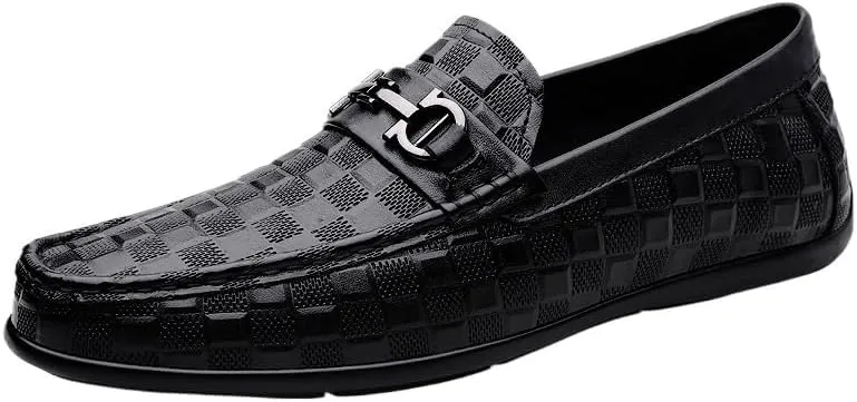 Men's Loafers Shoes Men Flexural Leather Fashion Dress Sneakers Business Classic Formal Oxfords Shoes