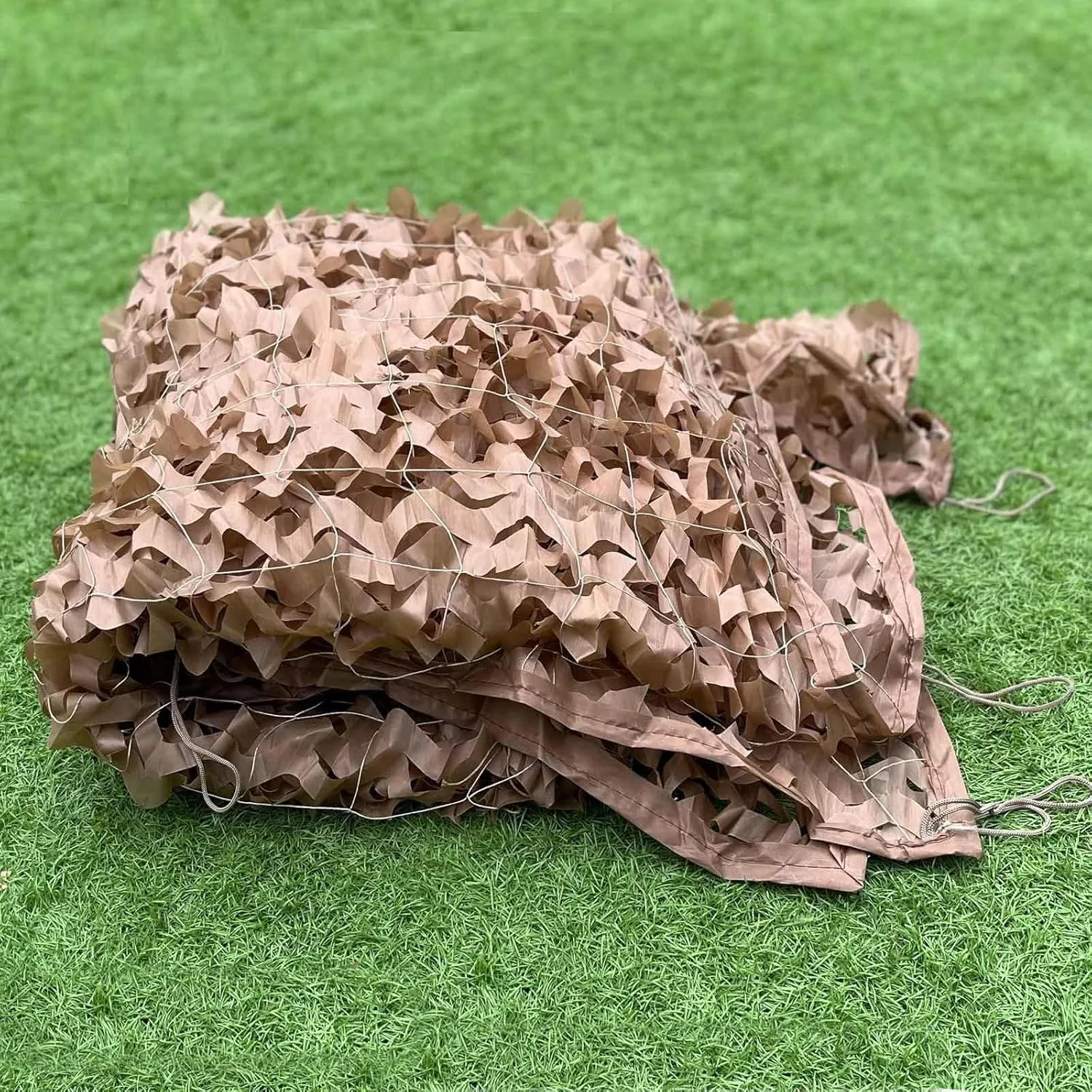 Military Camouflage Netting,Camo Hunting Net,Uv Protection Oxford Cloth,Sunshade,Camping,Party Decorations,Car Cover,Customisable Camouflage Net,Yellow-3x3m(9.8x9.8ft)