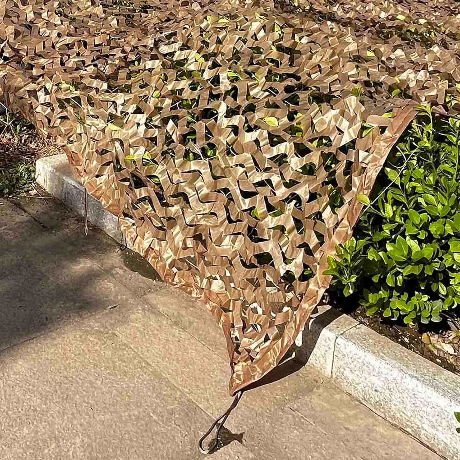 Military Camouflage Netting,Camo Hunting Net,Uv Protection Oxford Cloth,Sunshade,Camping,Party Decorations,Car Cover,Customisable Camouflage Net,Yellow-3x3m(9.8x9.8ft)