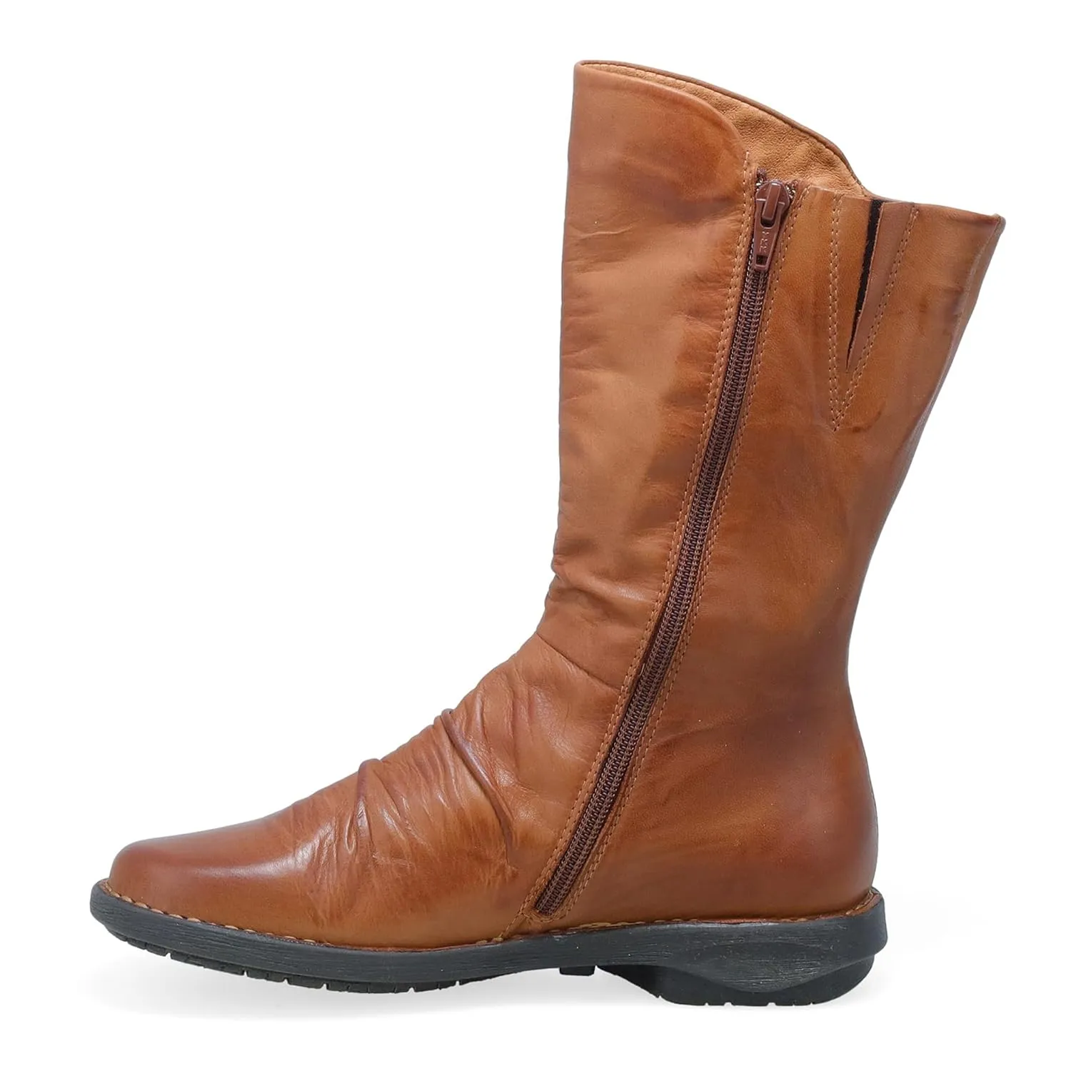 Miz Mooz Petrillo Women's Mid-Calf Boot Brandy