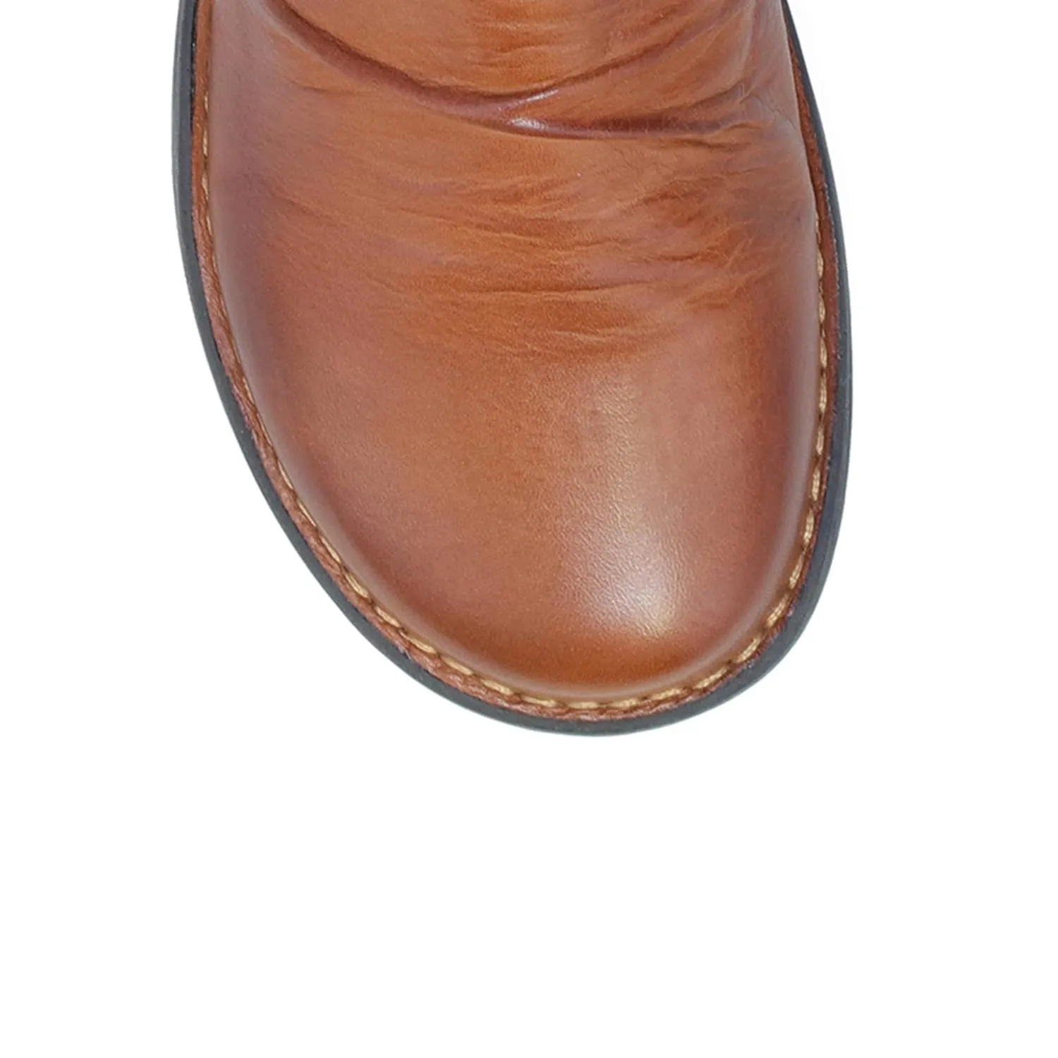Miz Mooz Petrillo Women's Mid-Calf Boot Brandy