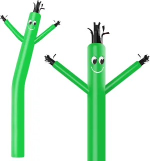 MOUNTO 20ft 18inch Fly Puppet Dancer Tube Man Fly Guy Puppet Dancer (Green)