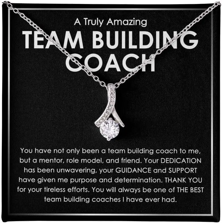 Necklace Message Card Box Alluring Standard - You Have Not Only Been Just - Sports Athletic Trainer Appreciation Coach