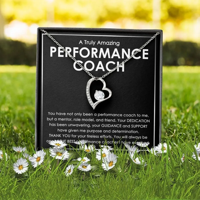 Necklace Message Card Box Forever Love Standard - You Have Not Only Been Just - Sports Athletic Trainer Appreciation Coach